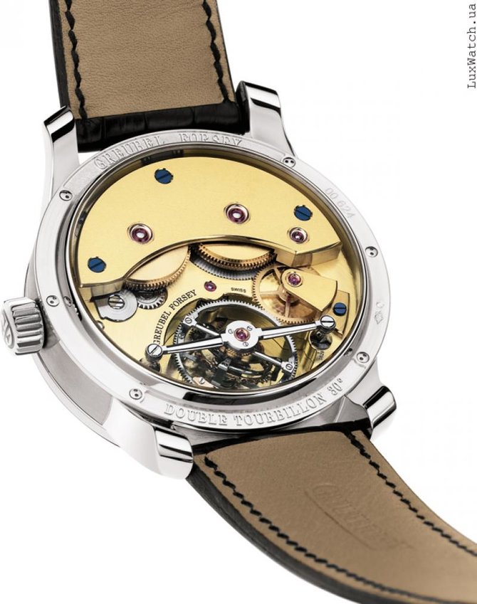 Greubel Forsey Double Tourbillon WG Silver Dial Double Tourbillon 30° Technique - фото 2