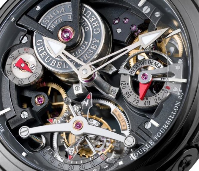 Greubel Forsey Double Tourbillon WG Silver Dial Double Tourbillon 30° Technique - фото 3