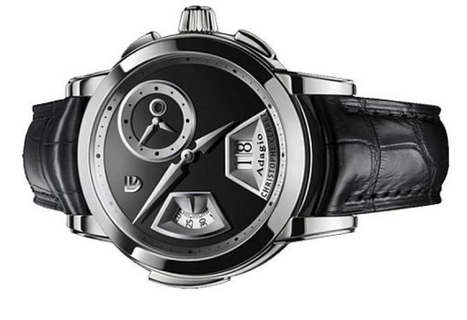 Christophe Claret MTR.SLB88.102-802 Adagio White Gold black onyx - фото 3