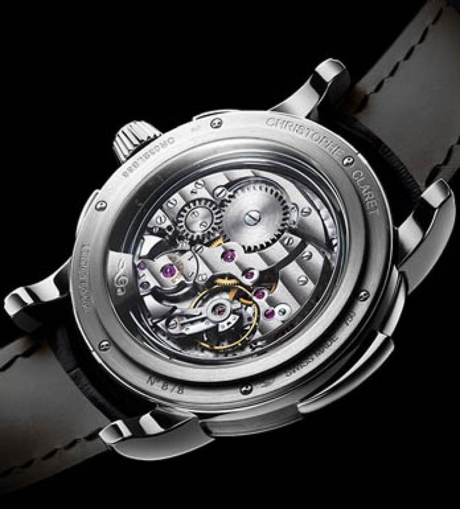 Christophe Claret MTR.SLB88.102-802 Adagio White Gold black onyx - фото 4
