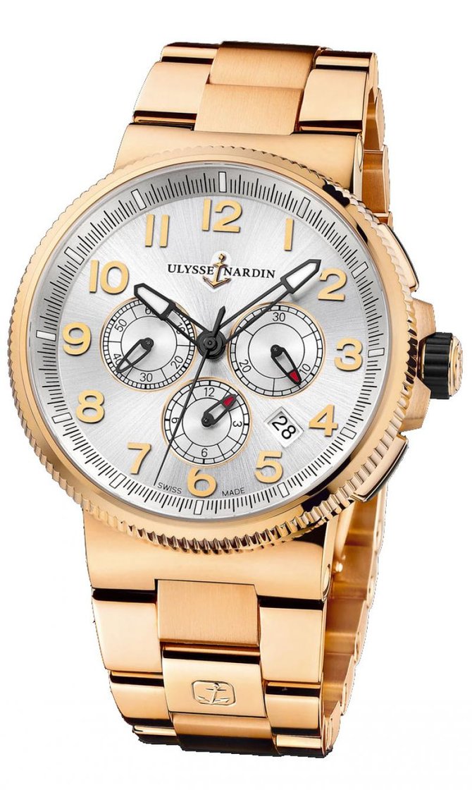 Ulysse Nardin 1506-150-8M/61 Marine Manufacture RG Bracelet