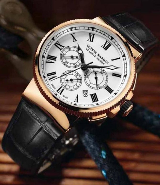Ulysse Nardin 1506-150LE Marine Manufacture RG 43mm Limited Edition 150 - фото 2