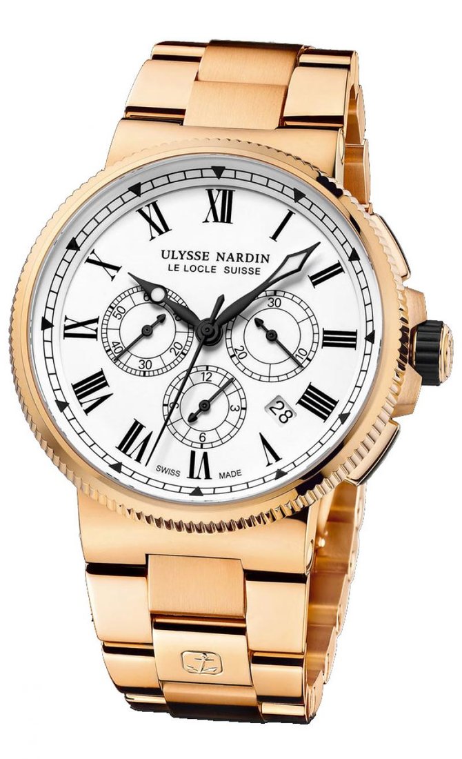 Ulysse Nardin 1506-150LE-8M Marine Manufacture RG 43mm Bracelet Limited Edition 2013