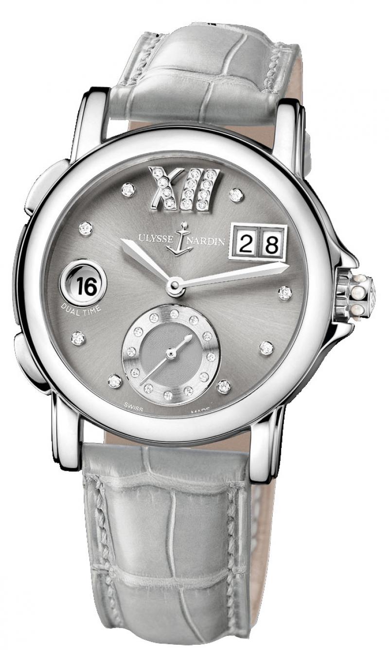 243-22/30-02 Ulysse Nardin GMT Big Date 37mm Dual Time Ladies