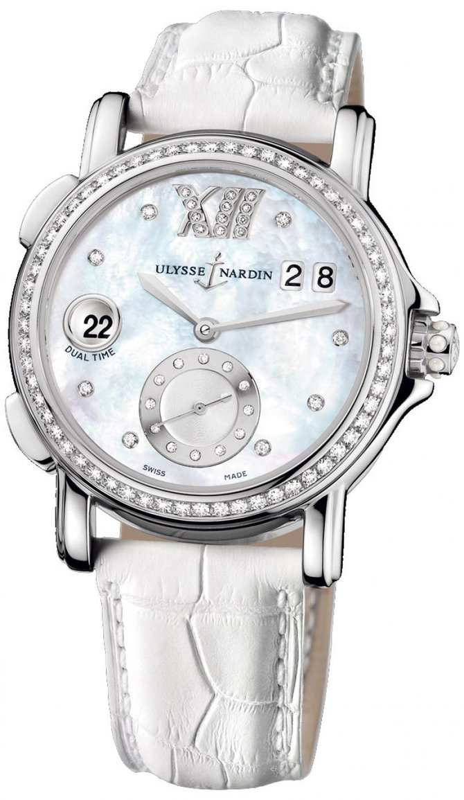 Ulysse Nardin 243-22B/391 Dual Time Ladies GMT Big Date 37mm - фото 1