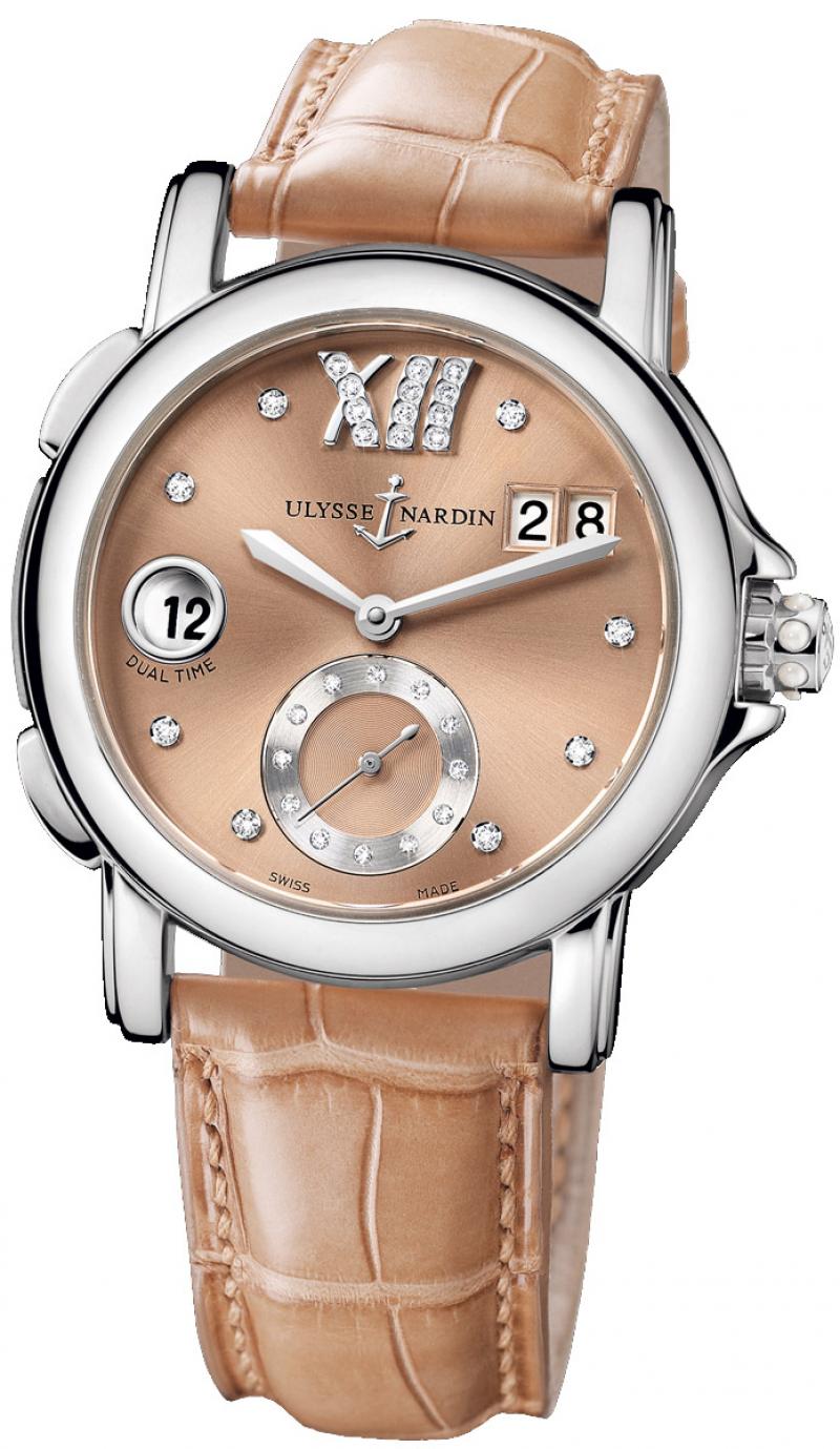 243-22/30-09 Ulysse Nardin GMT Big Date 37mm Dual Time Ladies