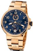 Ulysse Nardin Marine Manufacture 1186-126-8M/63 Chronometer 43 mm RG Bracelet