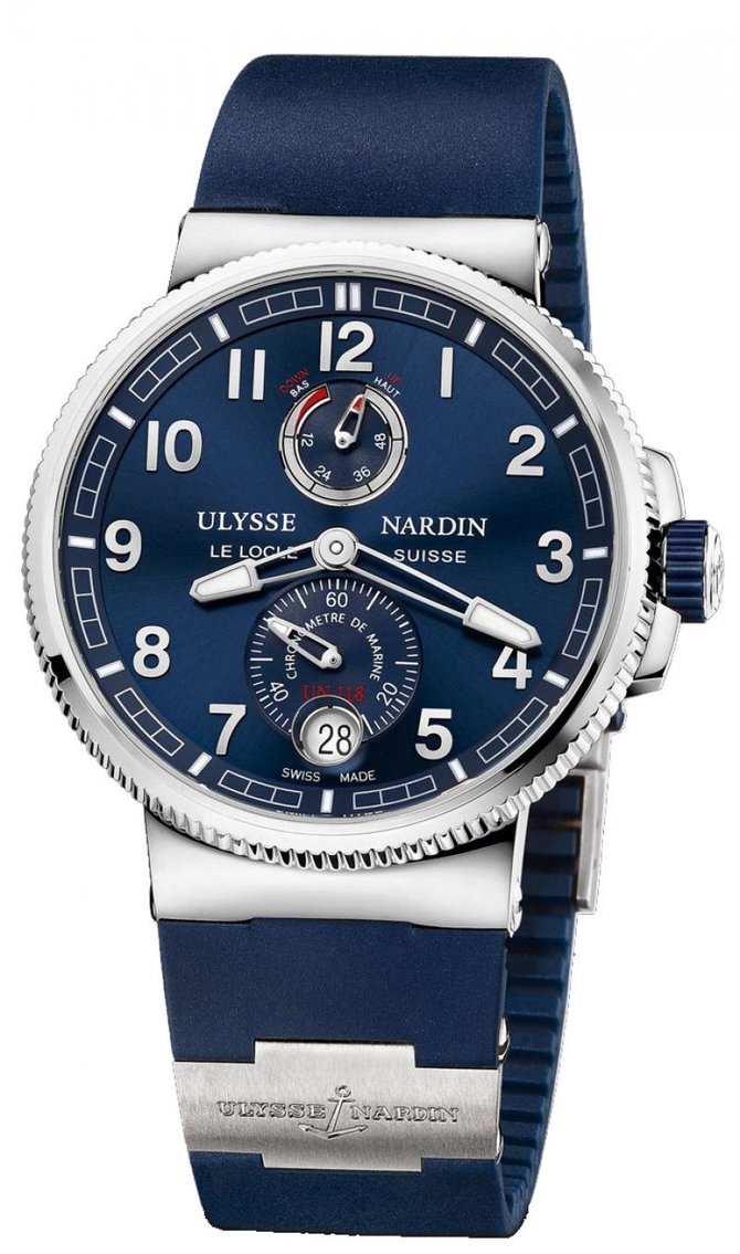 Ulysse Nardin 1183-126-3/63 Marine Manufacture Chronometer 43 mm Steel