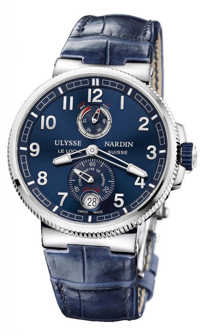 Ulysse Nardin 1183-126/63 Marine Manufacture Chronometer 43 mm Steel