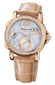 Ulysse Nardin Часы Ulysse Nardin Dual Time Ladies 246-22B/392 GMT Big Date 37mm