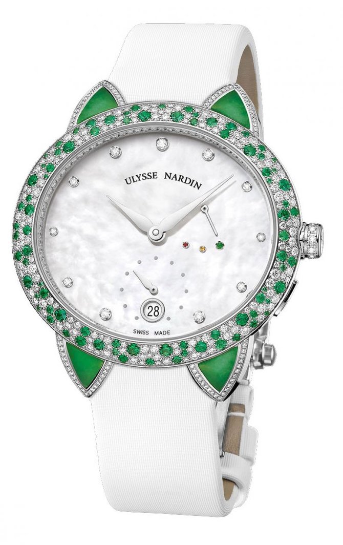 Ulysse Nardin 3100-126BC/991 Jade WG Diamonds