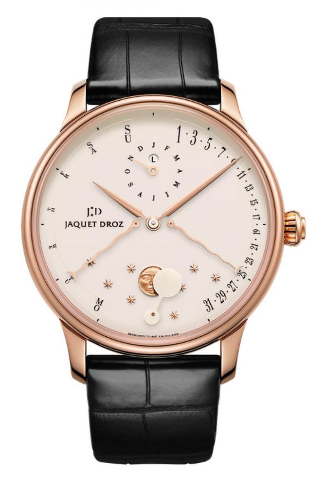 Jaquet Droz J030533201 Majestic Beijing Perpetual Calendar Eclipse Ivory Enamel 2013 - фото 1