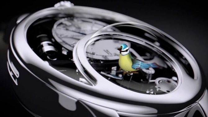 Jaquet Droz J031534240 Les Ateliers D'Art Charming Bird - фото 4