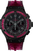 Hublot Часы Hublot Big Bang 44mm 301.QX.1730.HR.1902 Carbon Bezel Baguette