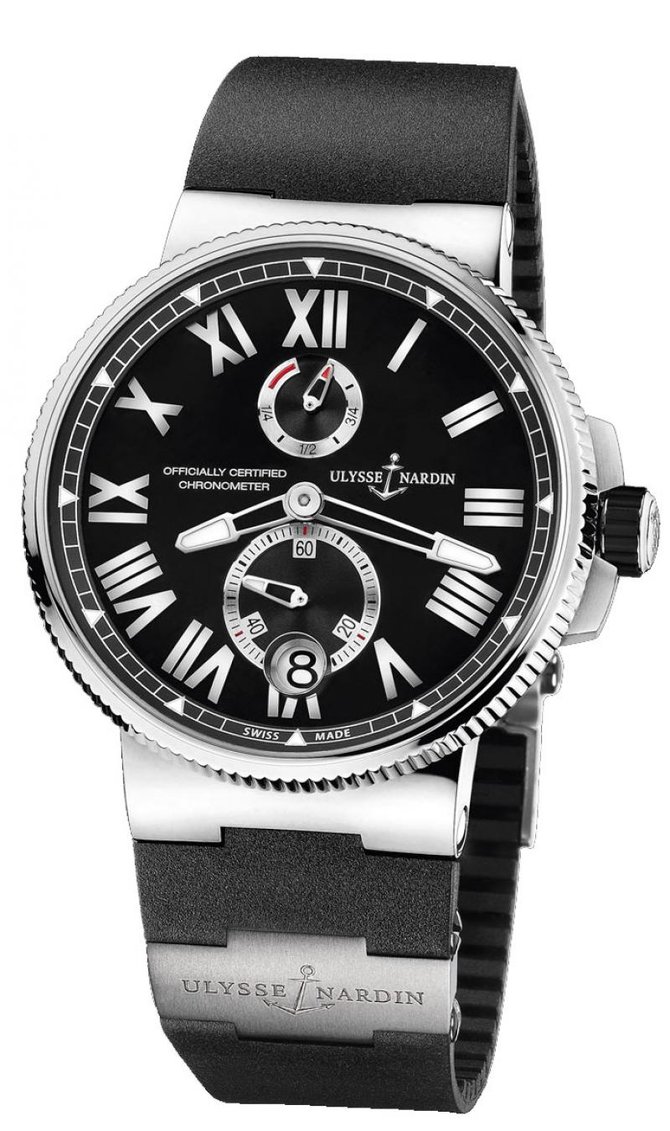 Ulysse Nardin 1183-122-3/42 Marine Manufacture Chronometer 45 mm Steel Ti