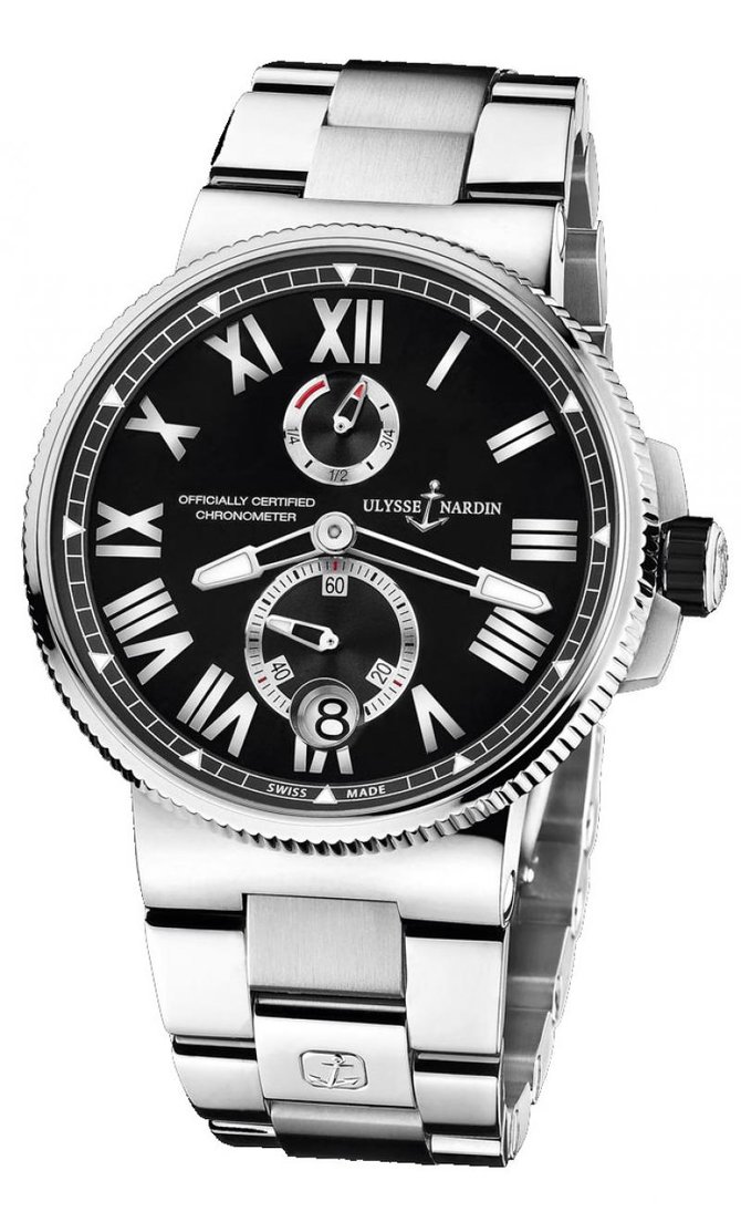 Ulysse Nardin 1183-122-7/42 Marine Manufacture Chronometer 45 mm Steel Bracelet