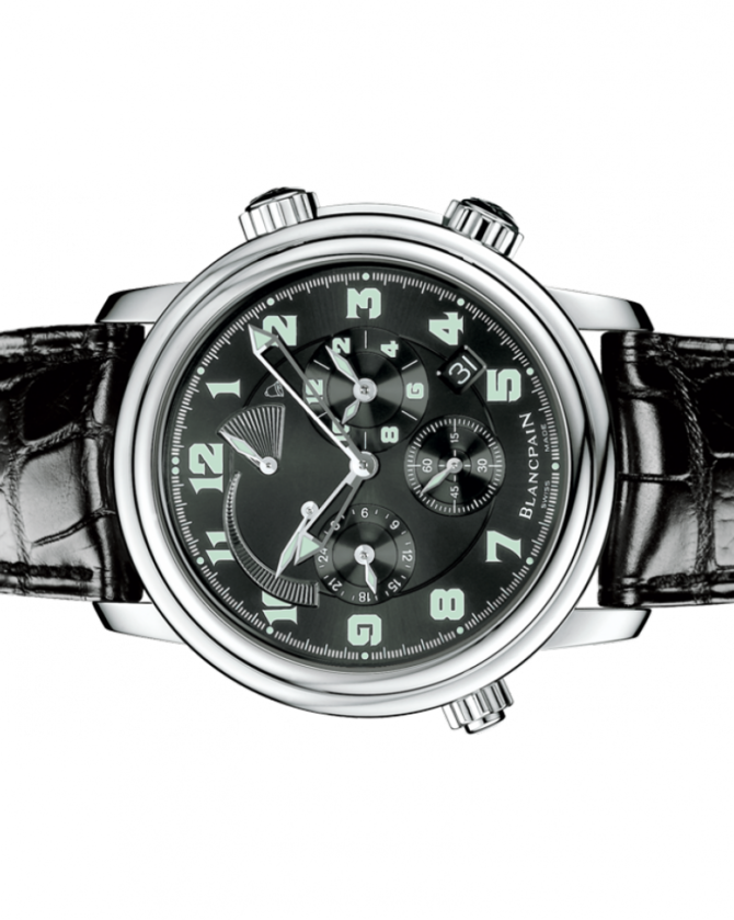 Blancpain 2041-1130M-53B Leman Reveil GMT - фото 2
