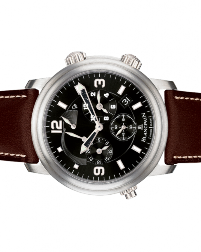 Blancpain 2041-1230-63B Leman Reveil GMT - фото 2