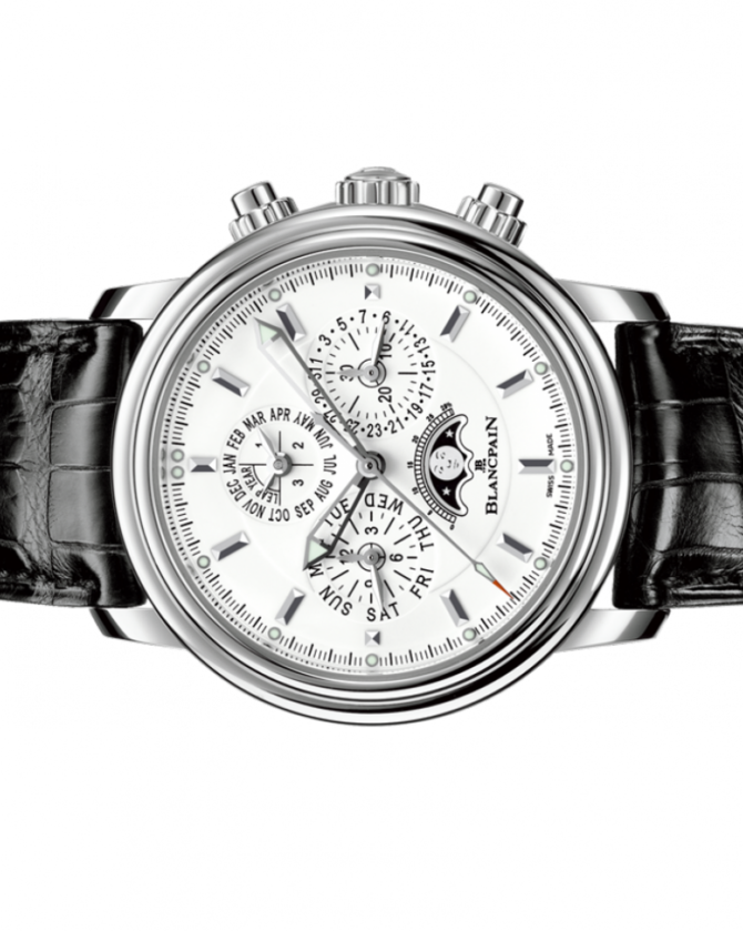 Blancpain 2685F-1127-53B Leman Chronographe Flyback Quantieme Perpetuel - фото 2