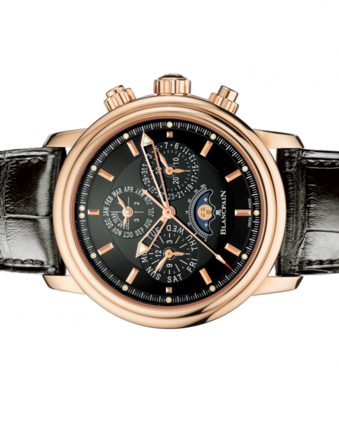 Blancpain 2685F-3630-53B Leman Chronographe Flyback Quantieme Perpetuel - фото 2