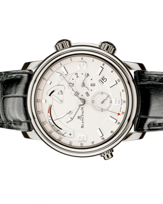 Blancpain 2841-1542-53B Leman Reveil GMT - фото 2