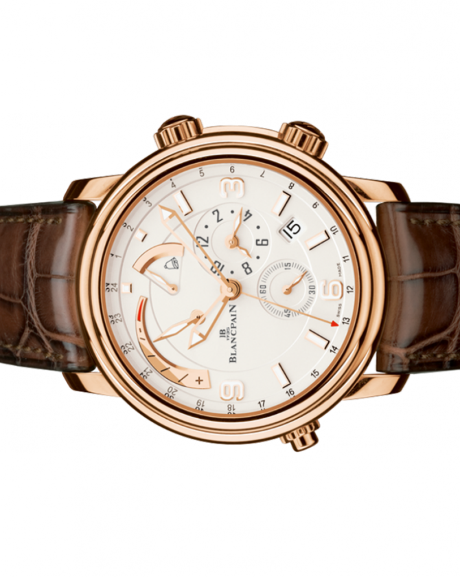 Blancpain 2841-3642-53B Leman Reveil GMT - фото 2
