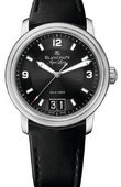 Blancpain Часы Blancpain Leman 2850B-1130A-64B Ultra-Slim Grande Date Aqua Lung
