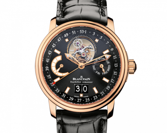 Blancpain 2925-3630-53B Leman Tourbillon Serti De Diamants Baguette - фото 1