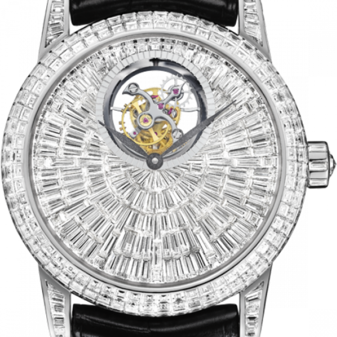 Blancpain 2926A-5222-55B Leman Tourbillon Serti De Diamants Baguette - фото 3