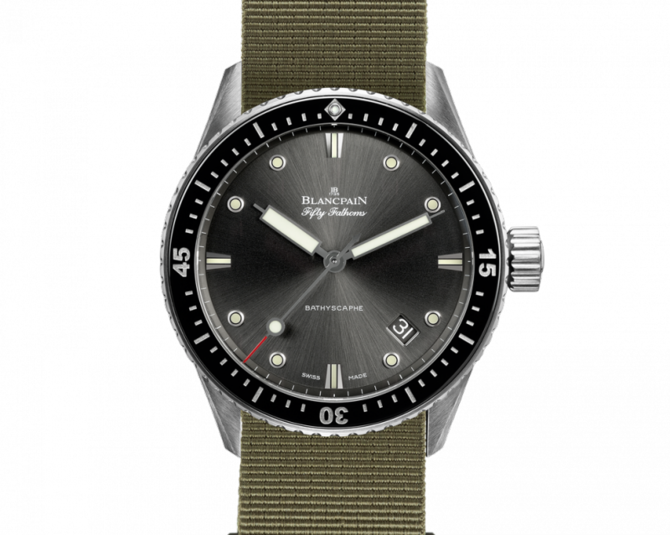 Blancpain 5000-1110-NAKA Fifty Fathoms 'Fifty Fathoms' Bathyscaphe - фото 1