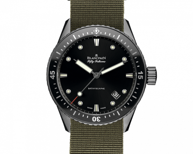Blancpain 5000-12C30-NAKA Fifty Fathoms 'Fifty Fathoms' Bathyscaphe - фото 1