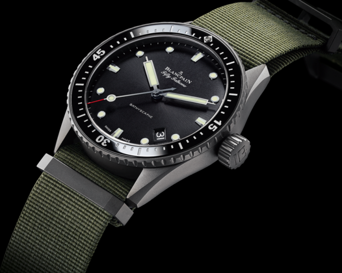 Blancpain 5000-12C30-NAKA Fifty Fathoms 'Fifty Fathoms' Bathyscaphe - фото 2