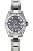 Rolex Datejust Ladies 179159 dkmdo 26mm White Gold