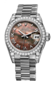 Rolex Datejust Ladies 179159 Black MOP D 26mm White Gold