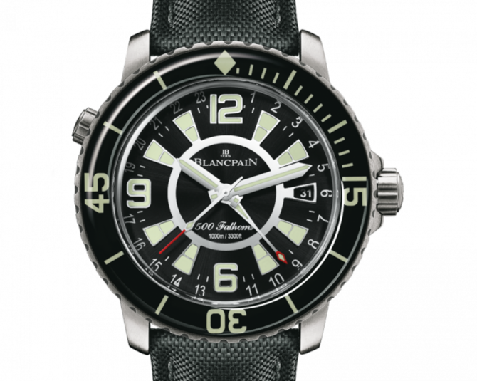 Blancpain 50021-12B30-52B Fifty Fathoms '500 Fathoms' GMT - фото 1