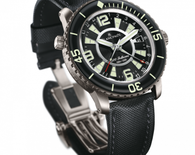 Blancpain 50021-12B30-52B Fifty Fathoms '500 Fathoms' GMT - фото 3