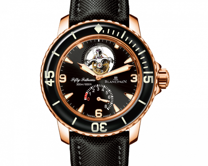5025-3630-52A Blancpain 'Fifty Fathoms' Tourbillon Fifty Fathoms