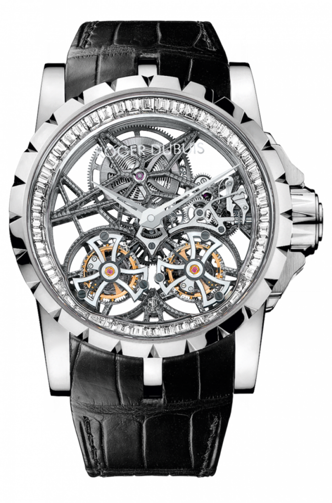 Roger Dubuis RDDBEX0252 Excalibur Excalibur Skeleton Double Flying Tourbillon - фото 1