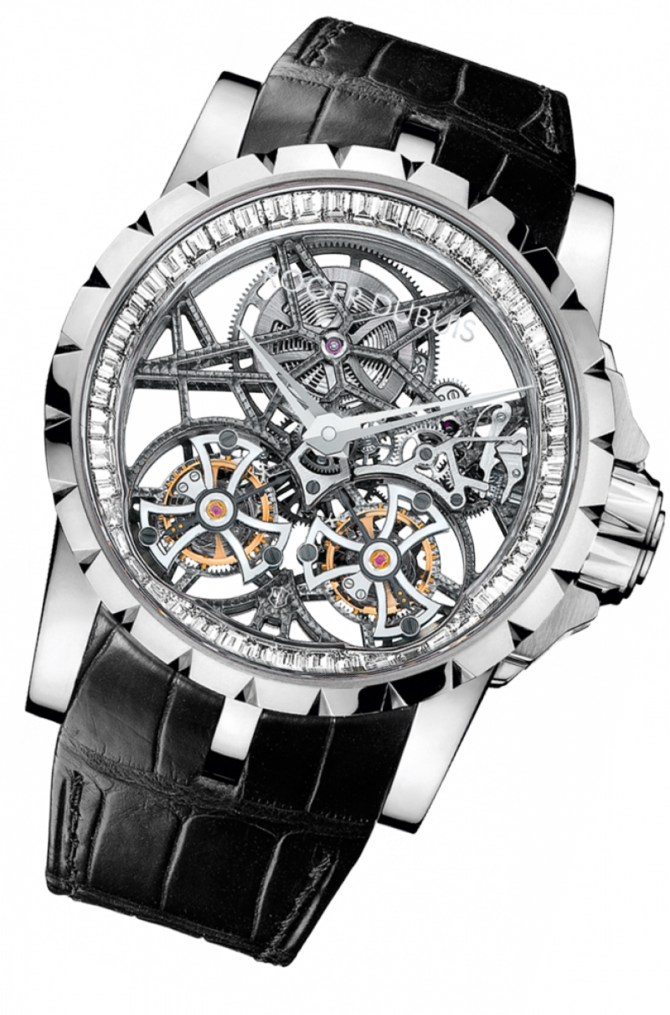 Roger Dubuis RDDBEX0252 Excalibur Excalibur Skeleton Double Flying Tourbillon - фото 2