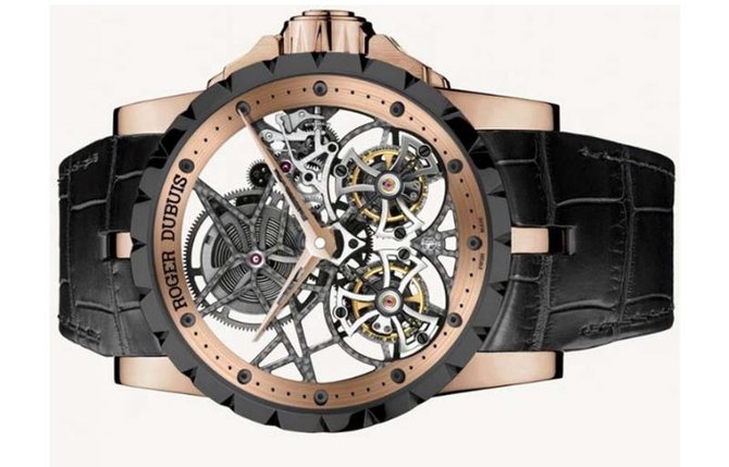 Roger Dubuis RDDBEX0253 Excalibur Excalibur Skeleton Double Flying Tourbillon - фото 3