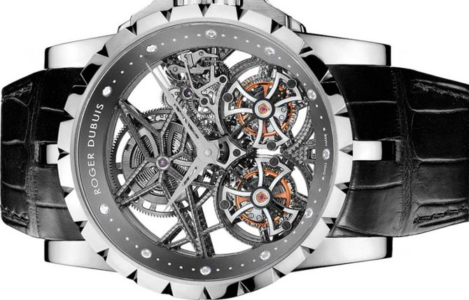 Roger Dubuis RDDBEX0269 Excalibur Excalibur Skeleton Double Flying Tourbillon - фото 3