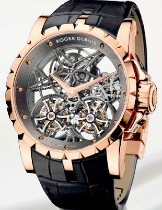 Roger Dubuis RDDBEX0283 Excalibur Excalibur Skeleton Double Flying Tourbillon - фото 2
