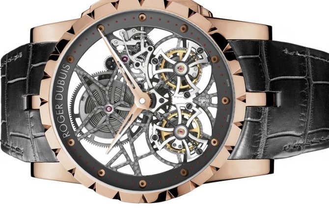 Roger Dubuis RDDBEX0283 Excalibur Excalibur Skeleton Double Flying Tourbillon - фото 3