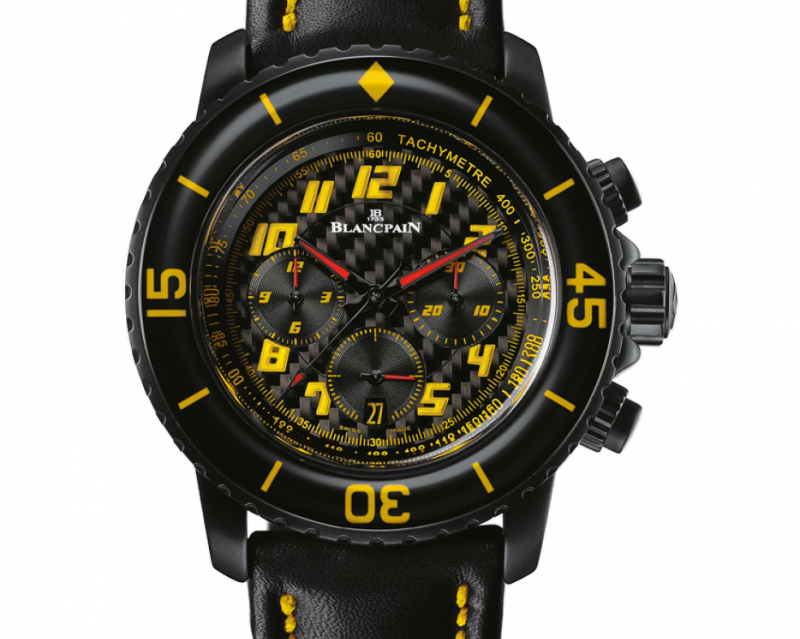 5785F.A-11D03-63A Blancpain 'Speed Command' Flyback Chronograph Fifty Fathoms