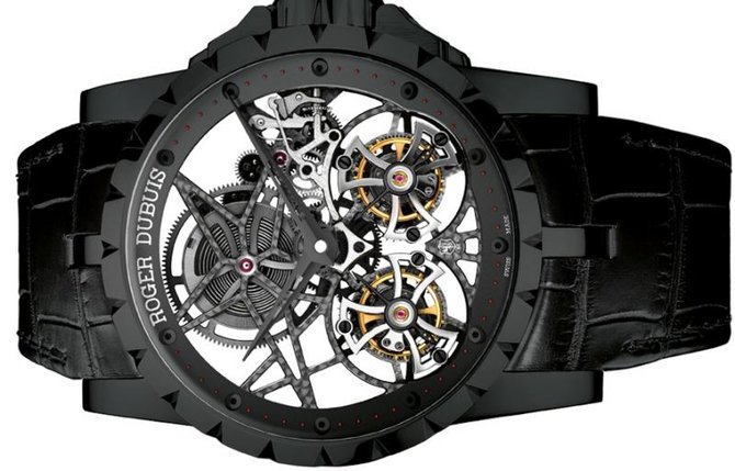 Roger Dubuis RDDBEX0364 Excalibur Excalibur Skeleton Double Flying Tourbillon - фото 3