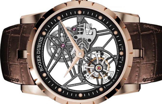 Roger Dubuis RDDBEX0392 Excalibur Skeleton Flying Tourbillon 42 - фото 3