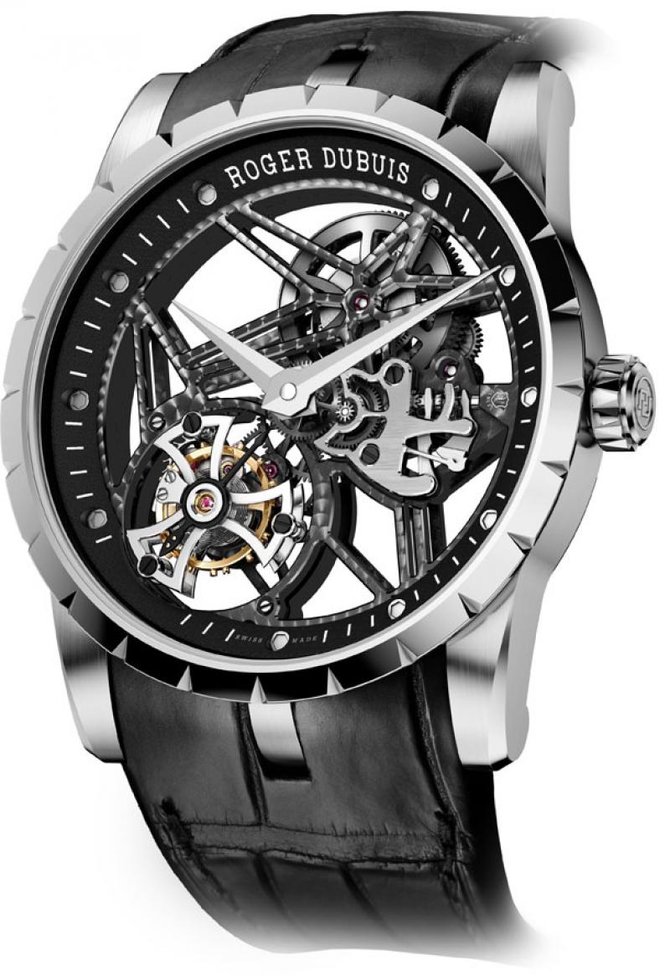 Roger Dubuis RDDBEX0393 Excalibur Excalibur Skeleton Flying Tourbillon 42 - фото 2