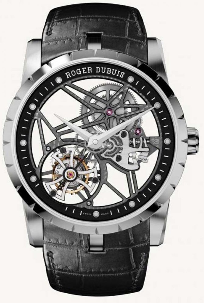 Roger Dubuis RDDBEX0393 Excalibur Excalibur Skeleton Flying Tourbillon 42 - фото 1