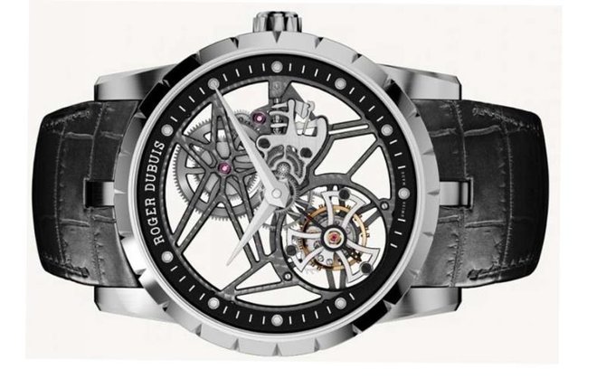 Roger Dubuis RDDBEX0393 Excalibur Excalibur Skeleton Flying Tourbillon 42 - фото 3