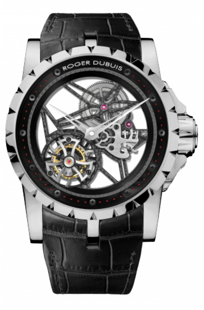 Roger Dubuis RDDBEX0260 Excalibur Excalibur Skeleton Flying Tourbillon 45 - фото 1